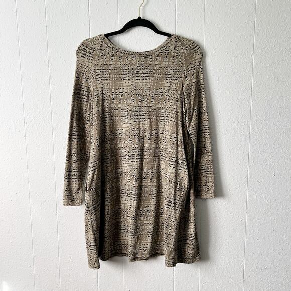 Pact Womens Mini Dress Small Organic Cotton Stretch Boho Minimalist Breathable - Picture 1 of 10